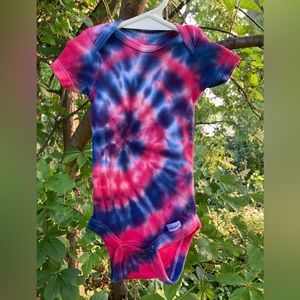NWOT Custom Unisex Tie Dye Onesie